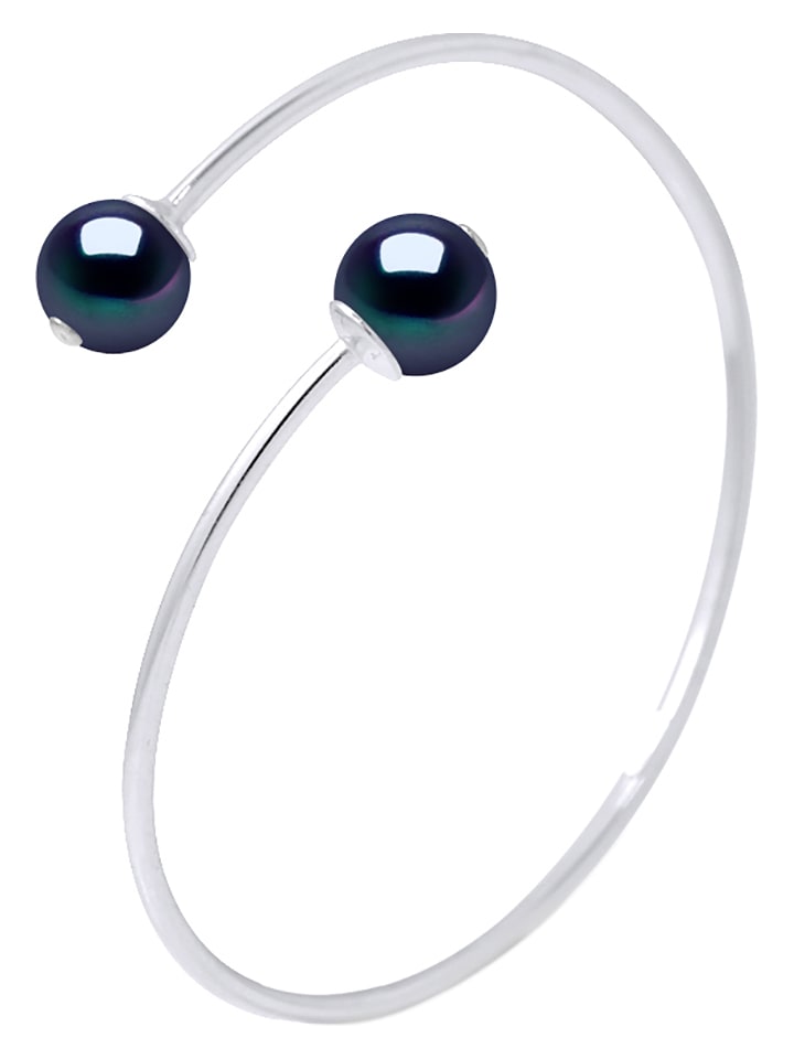 ATELIERS SAINT GERMAIN Srebrna bransoletka z perłami Tahiti rozmiar: onesize