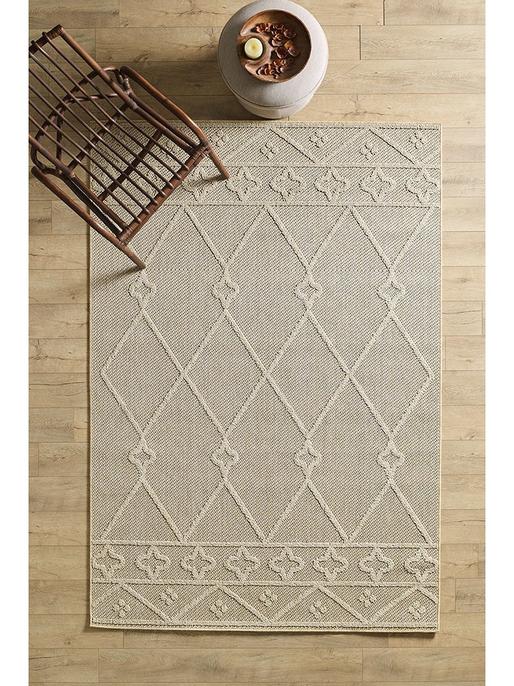 Conceptum Hypnose Dywan zewnętrzny "Patara" w kolorze beżowym rozmiar: 200x290 cm