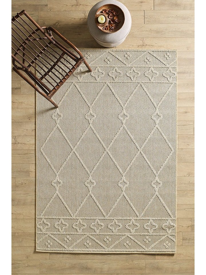 Conceptum Hypnose Dywan zewnętrzny "Patara" w kolorze beżowym rozmiar: 200x290 cm