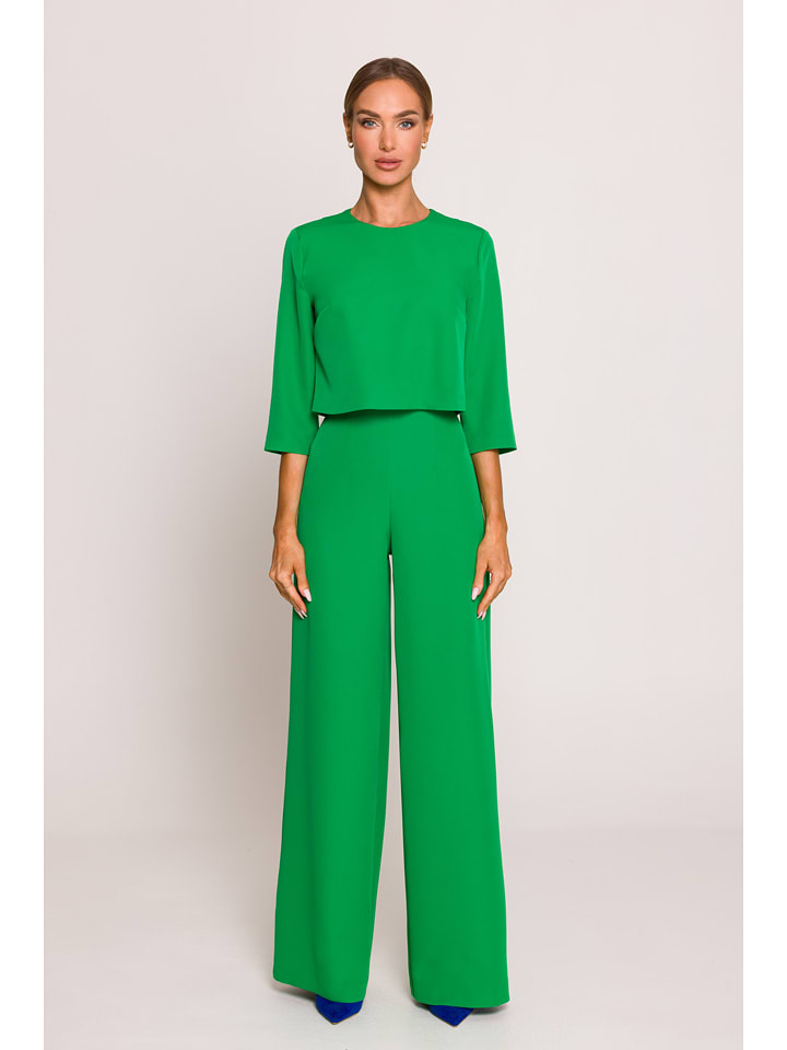 made of emotion Kombinezon w kolorze zielonym rozmiar: S