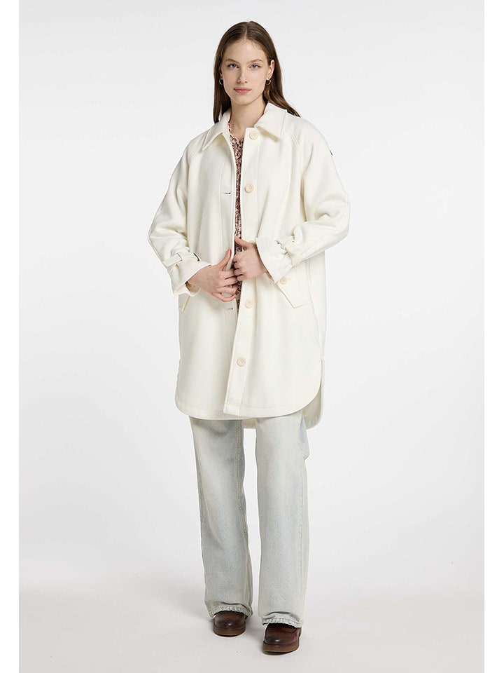 Schmuddelwedda Płaszcz przejściowy w kolorze kremowym rozmiar: XS