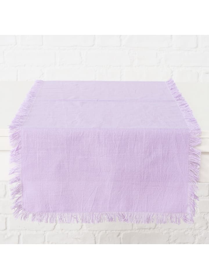 Boltze Bieżnik "Lenea" w kolorze fioletowym - 140 x 40 cm rozmiar: onesize