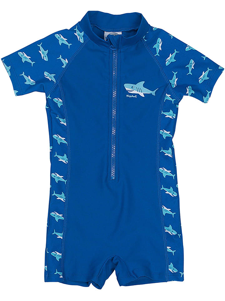 Playshoes Strój kąpielowy w kolorze niebieskim rozmiar: 98/104