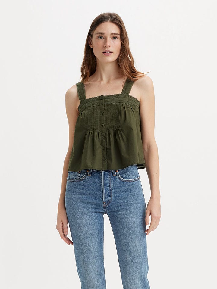 Levi´s Top w kolorze khaki rozmiar: XS