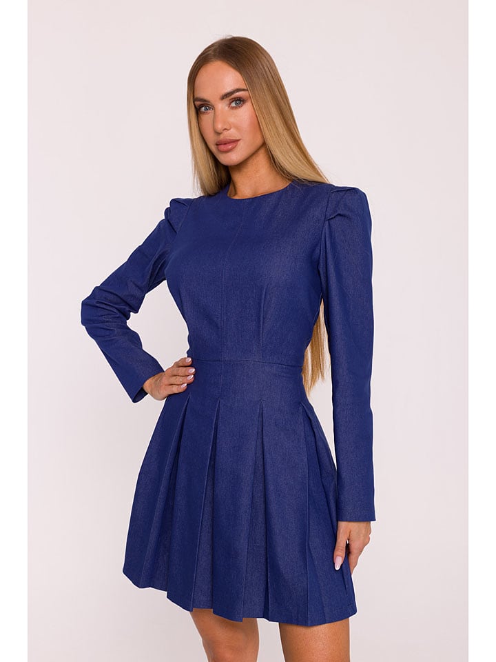 made of emotion Sukienka w kolorze niebieskim rozmiar: S