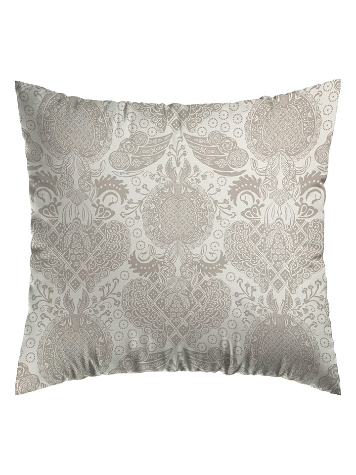 CXL by Christian Lacroix Satynowa poszewka w kolorze szarym na poduszkę rozmiar: 63x63 cm