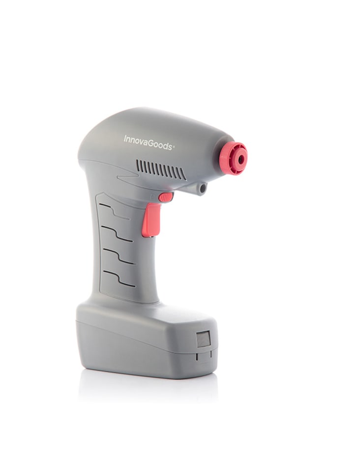 InnovaGoods Sprężarka powietrza w kolorze szarym - 18 x 25 x 8 cm rozmiar: onesize