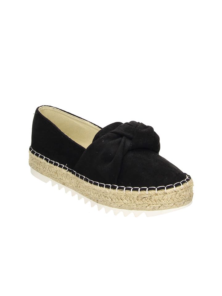 Bullboxer Espadryle w kolorze czarnym rozmiar: 37