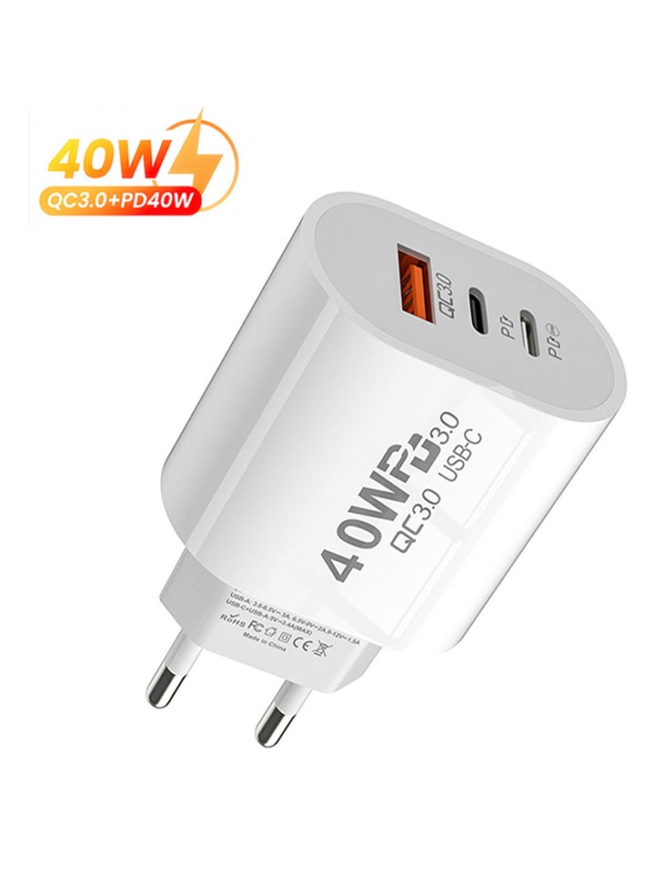 SmartCase Gniazdko USB w kolorze białym rozmiar: onesize