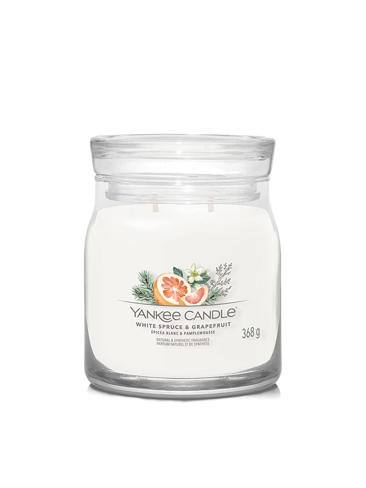 Yankee Candle Świeca zapachowa "White Spruce & Grapefruit" - 368 g rozmiar: onesize