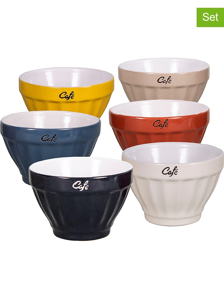 Anticline Miski (6 szt.) w różnych kolorach - Ø 9 cm rozmiar: onesize