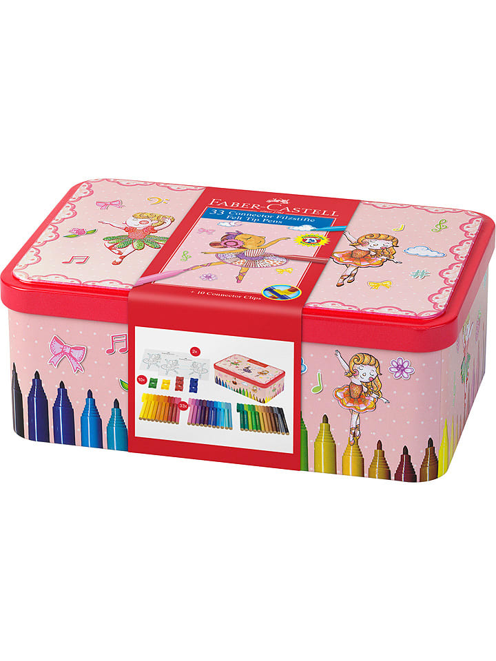 Faber-Castell 45-częściowy zestaw "Connector Ballerina" rozmiar: onesize