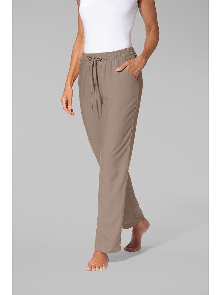 WITT WEIDEN Spodnie w kolorze jasnobrązowym rozmiar: W23