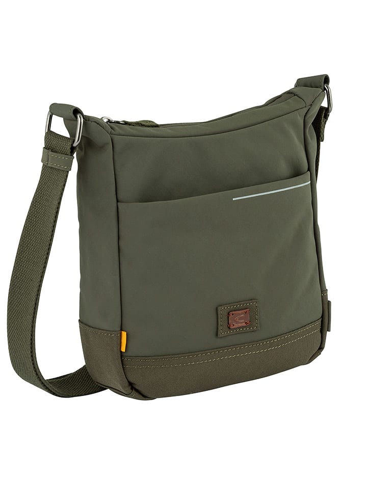 Camel Active Torebka "City" w kolorze ciemnozielonym - 22 x 25 x 8 cm rozmiar: onesize