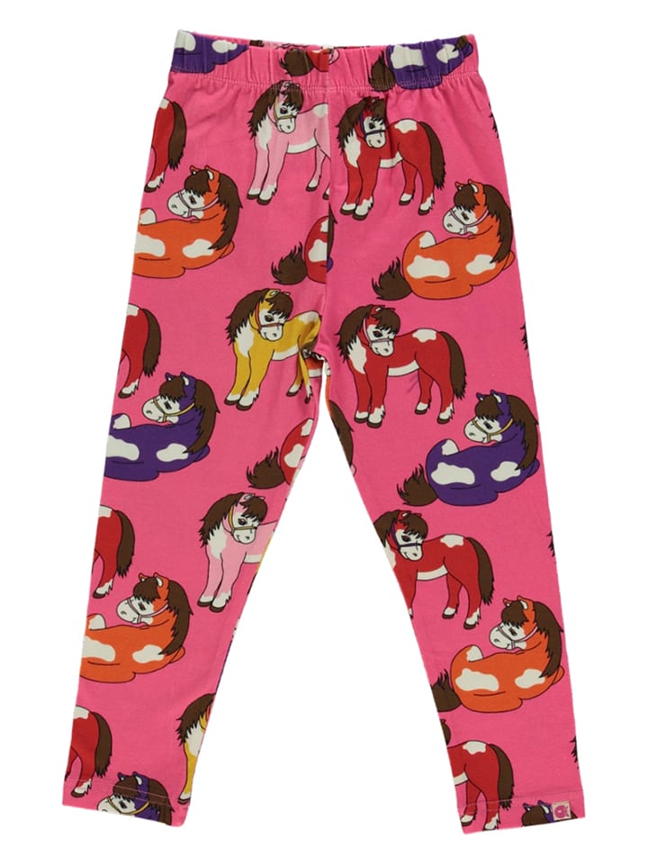 Småfolk Legginsy w kolorze różowym rozmiar: 134/140