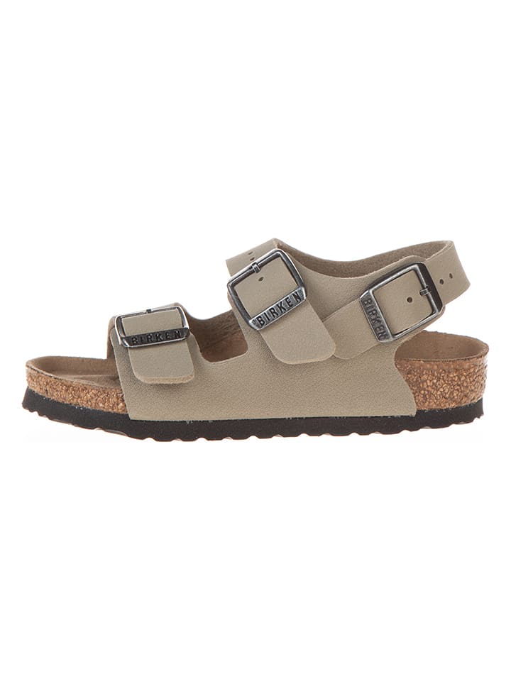 Birkenstock Sandały "Milano" w kolorze khaki rozmiar: 31
