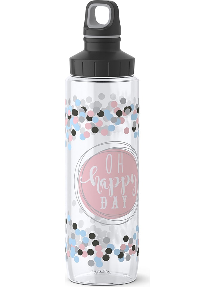 Emsa Bidon "Tritan" w kolorze czarnym - 700 ml rozmiar: onesize