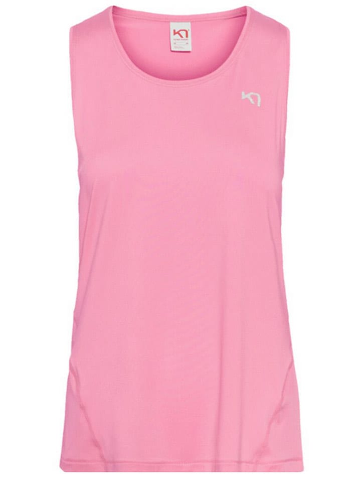 KARI TRAA Top sportowy "Nora 2.0" w kolorze jasnoróżowym rozmiar: L