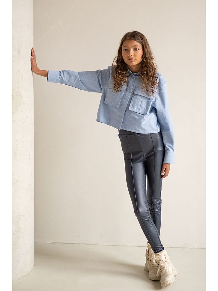 Like Flo Legginsy w kolorze granatowym rozmiar: 164