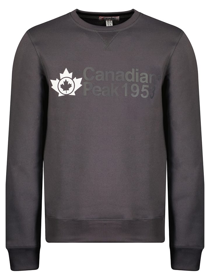 Canadian Peak Bluza "Ganteak" w kolorze antracytowym rozmiar: 3XL