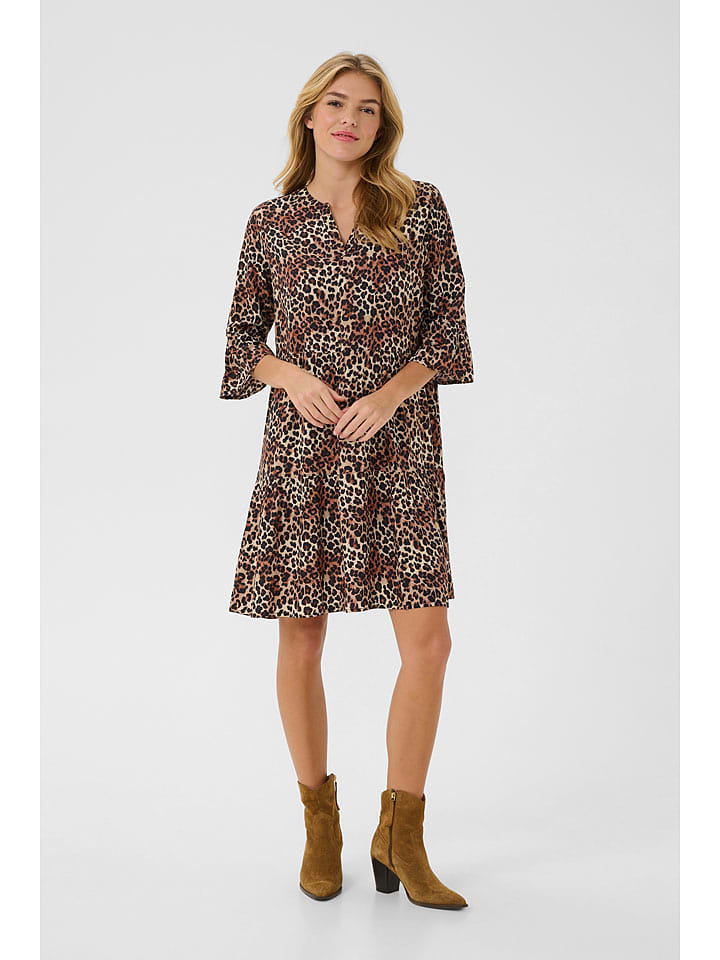 Kaffe Sukienka w kolorze brązowym rozmiar: 46