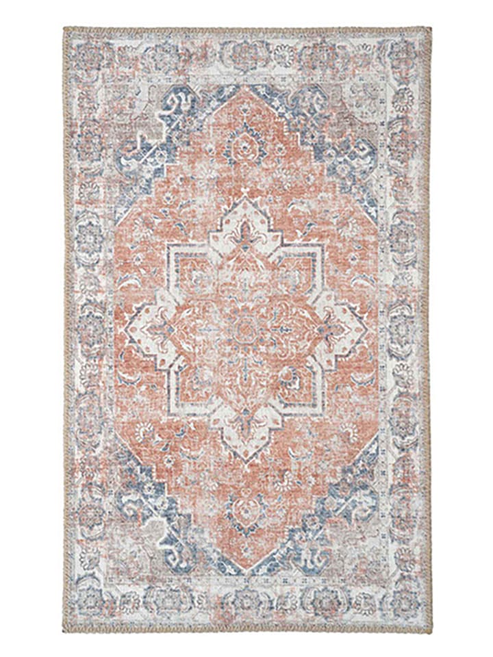 House Nordic Wycieraczka w kolorze beżowo-pomarańczowym - 80 x 50 cm rozmiar: onesize