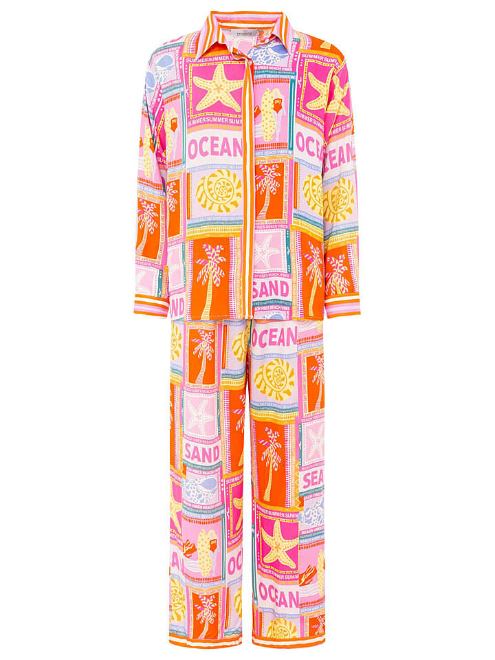 Zwillingsherz 2-częściowy zestaw "Beach Vibes" ze wzorem rozmiar: L/XL