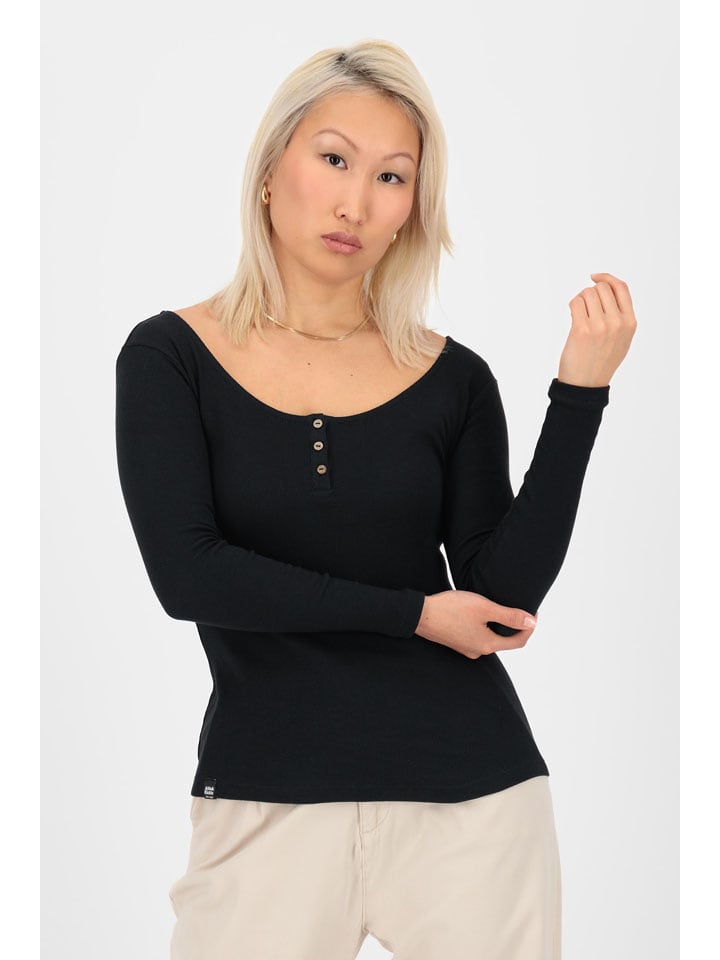 alife and kickin Koszulka "Marti" w kolorze czarnym rozmiar: L