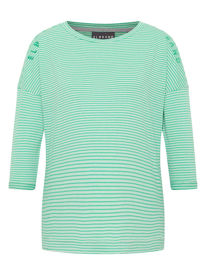ELBSAND Koszulka "Veera" w kolorze miętowym rozmiar: XL