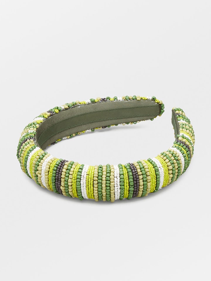 Becksöndergaard Opaska "Mahina" w kolorze zielonym do włosów rozmiar: onesize