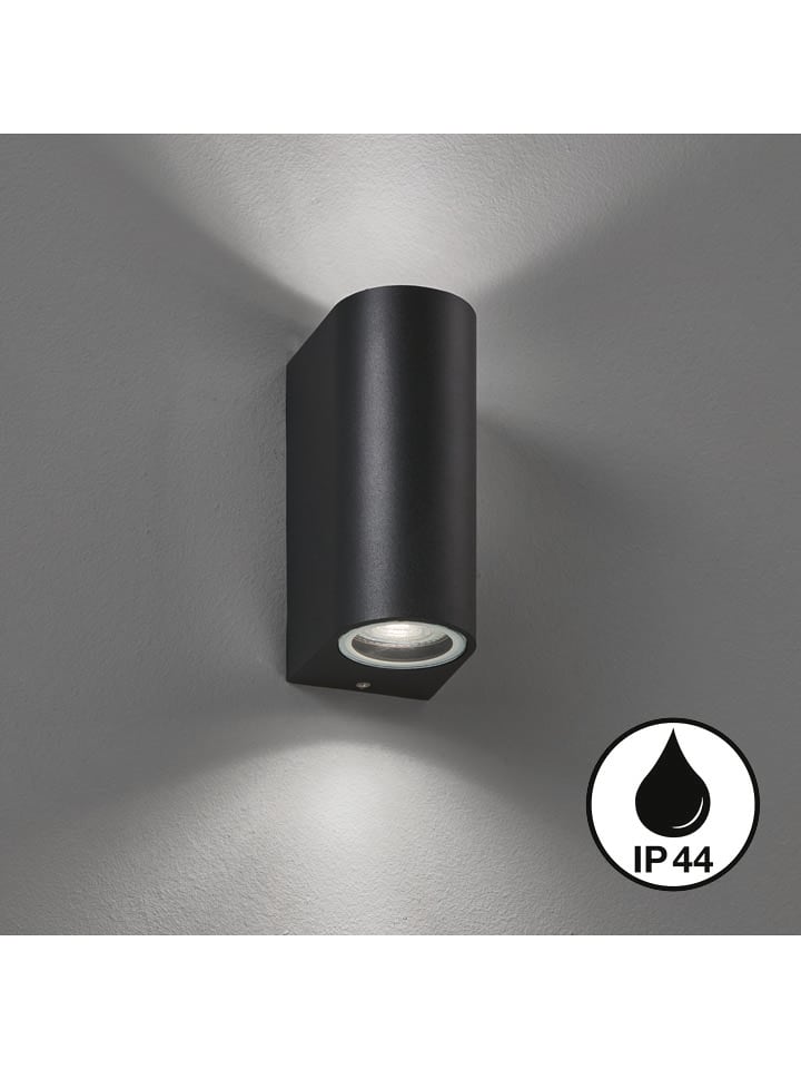 FISCHER & HONSEL Lampa zewnętrzna LED "Marlon" w kolorze czarnym - 6,9 x 15 x 9,2 cm rozmiar: onesize