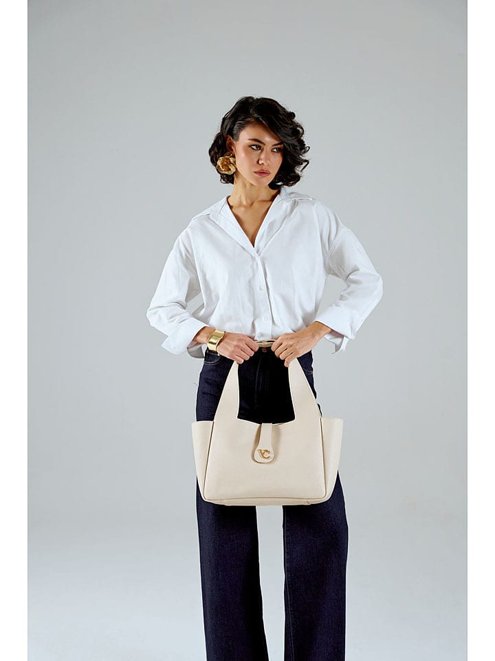 Vince Camuto Torebka "L'Aquila" w kolorze beżowym - 33 x 22 x 15 cm rozmiar: onesize