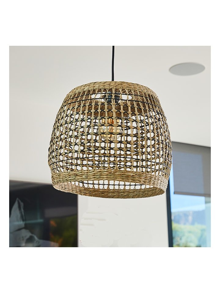 lumisky Lampa zewnętrzna "Cesare" w kolorze jasnobrązowym - wys. 28 x Ø 35 cm rozmiar: onesize