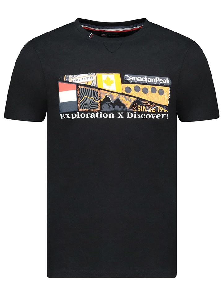Canadian Peak Koszulka "Jiveak" w kolorze czarnym rozmiar: XL