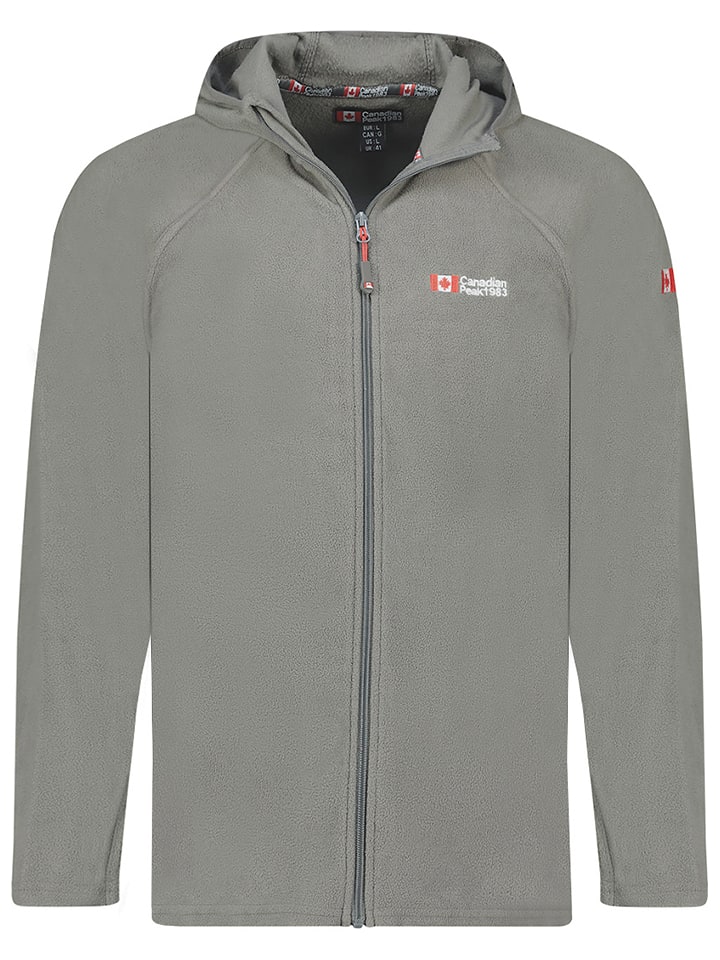Canadian Peak Kurtka polarowa w kolorze szarym rozmiar: 3XL