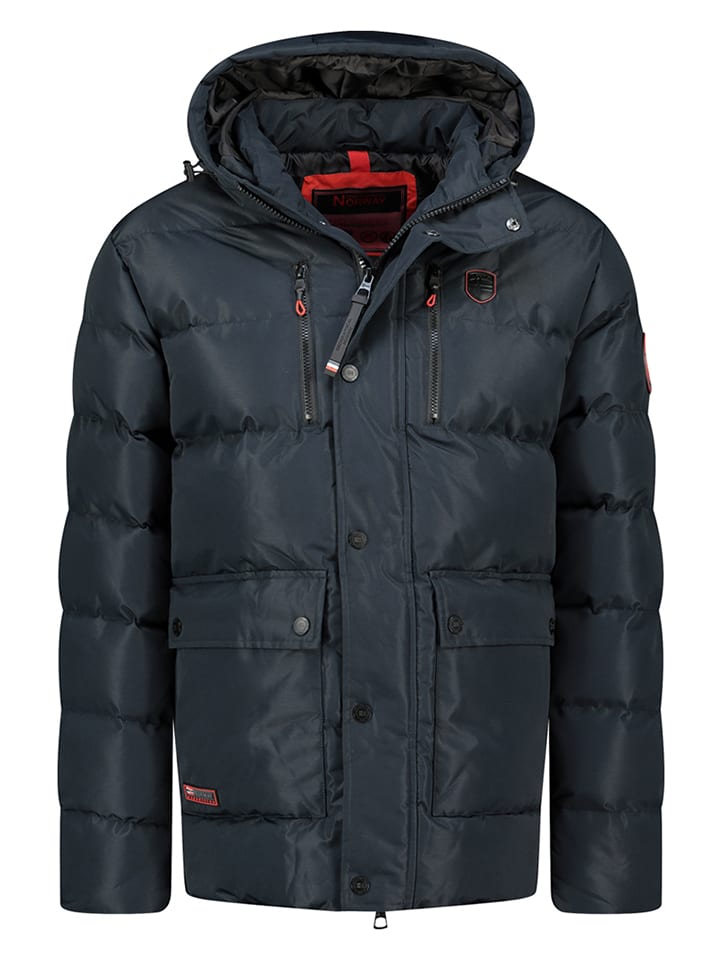 Geographical Norway Kurtka zimowa "Bario" w kolorze granatowym rozmiar: XXL