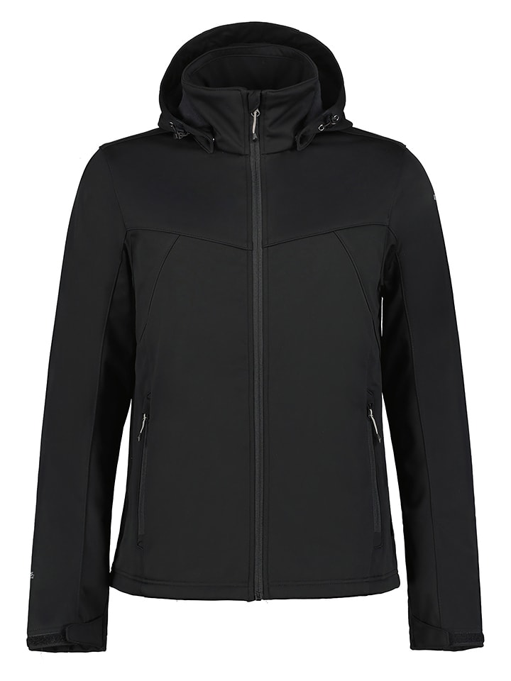 Icepeak Kurtka softshellowa "Biggs" w kolorze czarnym rozmiar: 46