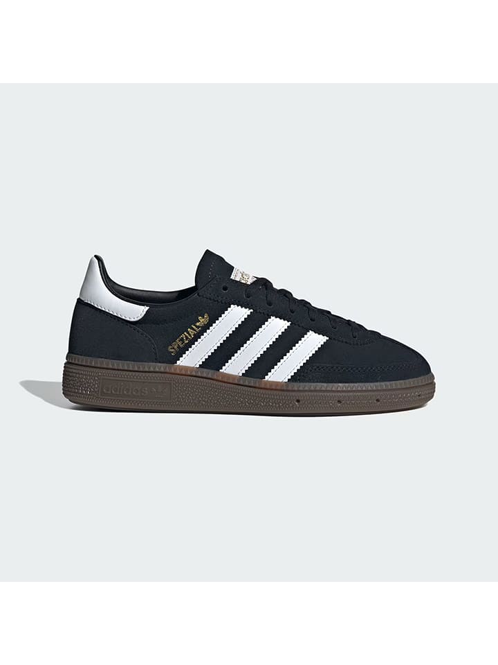 adidas Skórzane sneakersy "Handball Spezial" w kolorze czarno-białym rozmiar: 37 1/3
