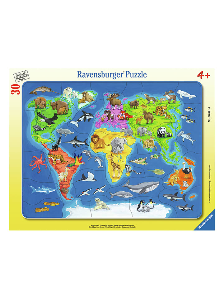 Ravensburger 30-częściowe puzzle - 4+ rozmiar: onesize