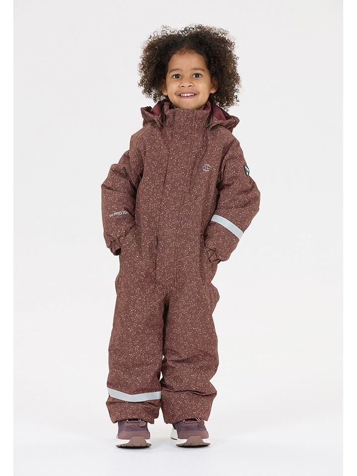 Zigzag Kombinezon zimowy "Tower" w kolorze fioletowym rozmiar: 128/134