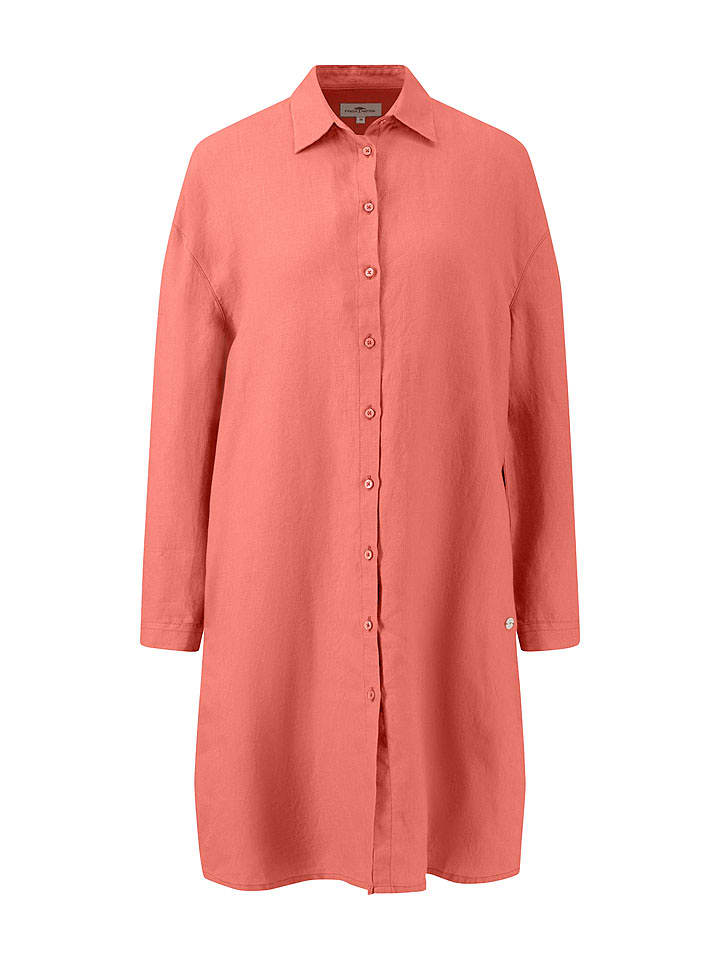 FYNCH-HATTON Lniana sukienka w kolorze pomarańczowym rozmiar: 40