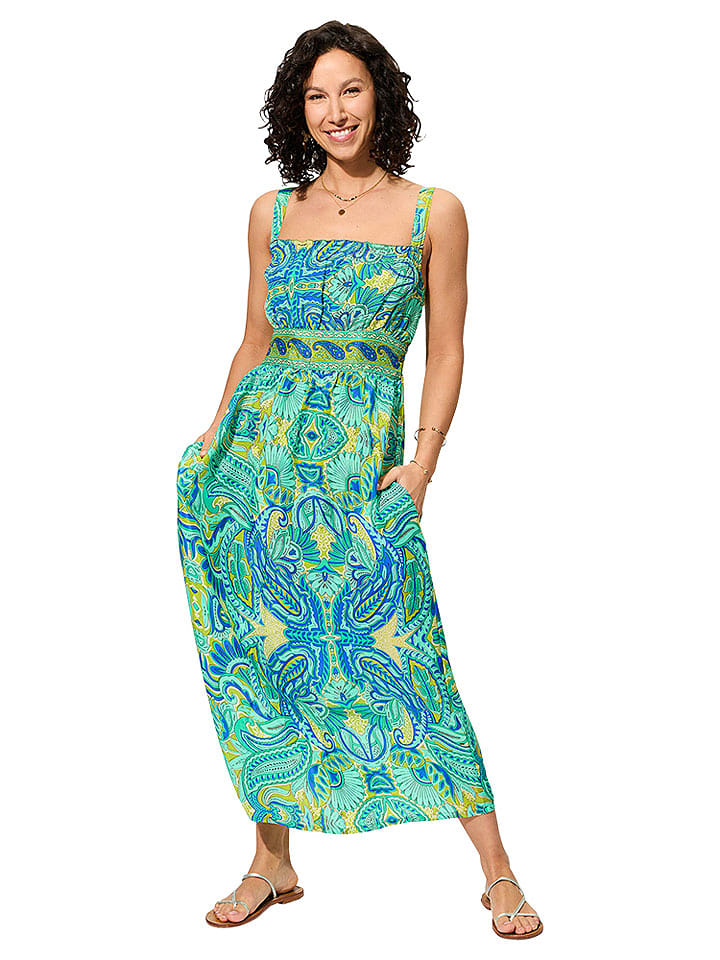 Aller Simplement Sukienka w kolorze zielono-niebieskim rozmiar: 38/40