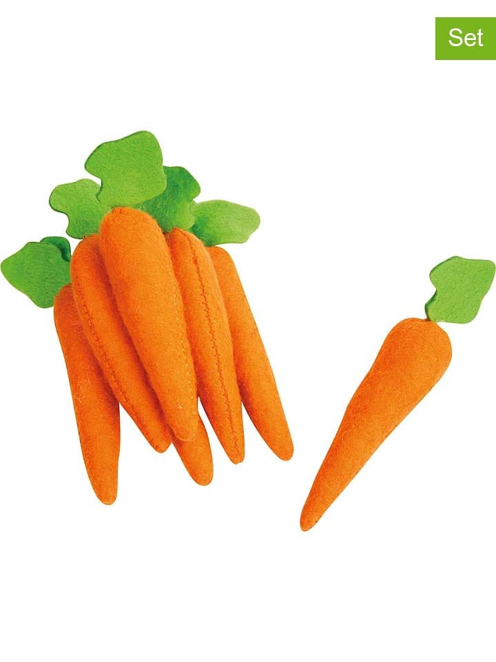 small foot Marchewki (7 szt.) - 3+ rozmiar: onesize
