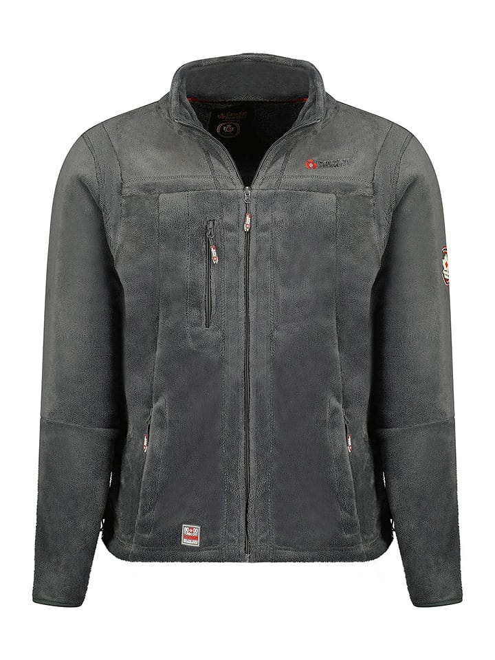 Canadian Peak Kurtka polarowa "Uploadeak" w kolorze antracytowym rozmiar: 3XL