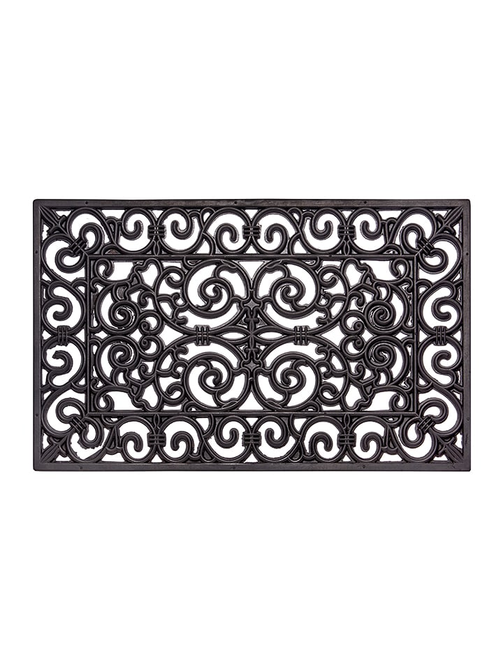 Hanse Home Wycieraczka w kolorze czarnym rozmiar: 45x75 cm