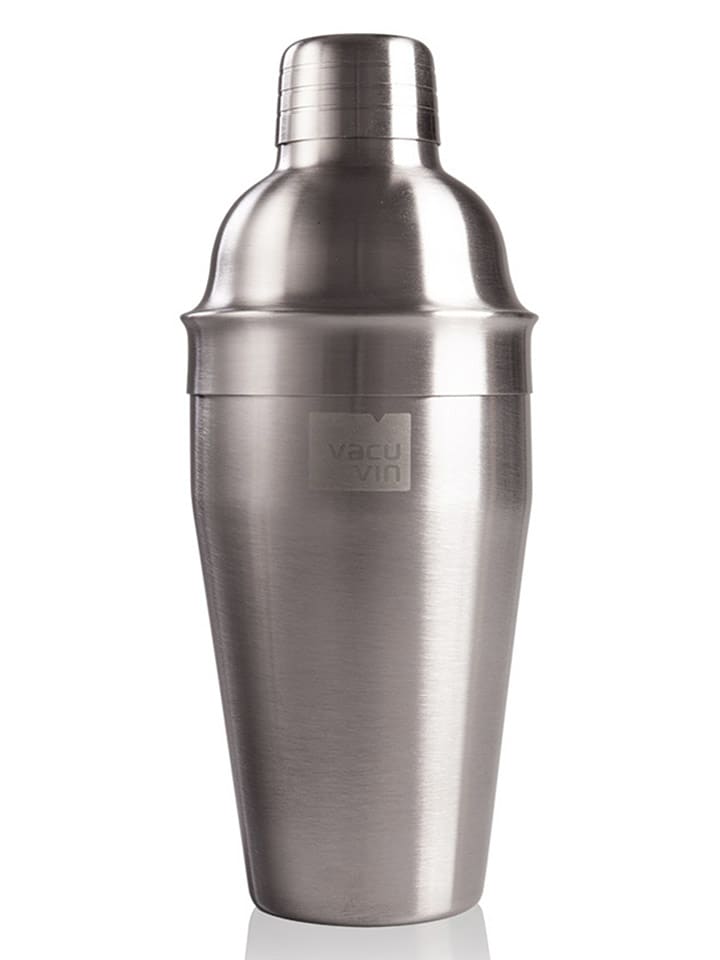 Vacu Vin Shaker w kolorze srebrnym do koktajli - 550 ml rozmiar: onesize