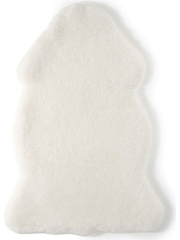 Hofbrucker Skóra jagnięca w kolorze białym rozmiar: 90-100 cm