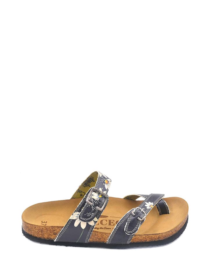 Calceo Japonki w kolorze granatowo-białym rozmiar: 40