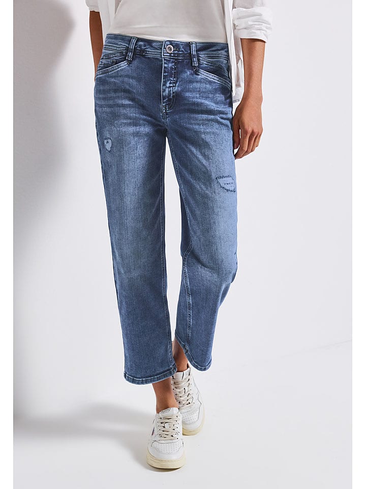 Street One Dżinsy - Regular fit - w kolorze niebieskim rozmiar: W30/L28