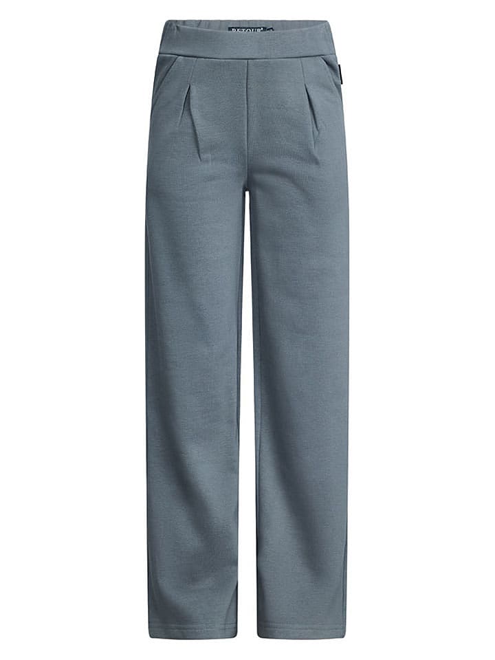 Retour Spodnie dresowe "Fanny" w kolorze niebiesko-szarym rozmiar: 110